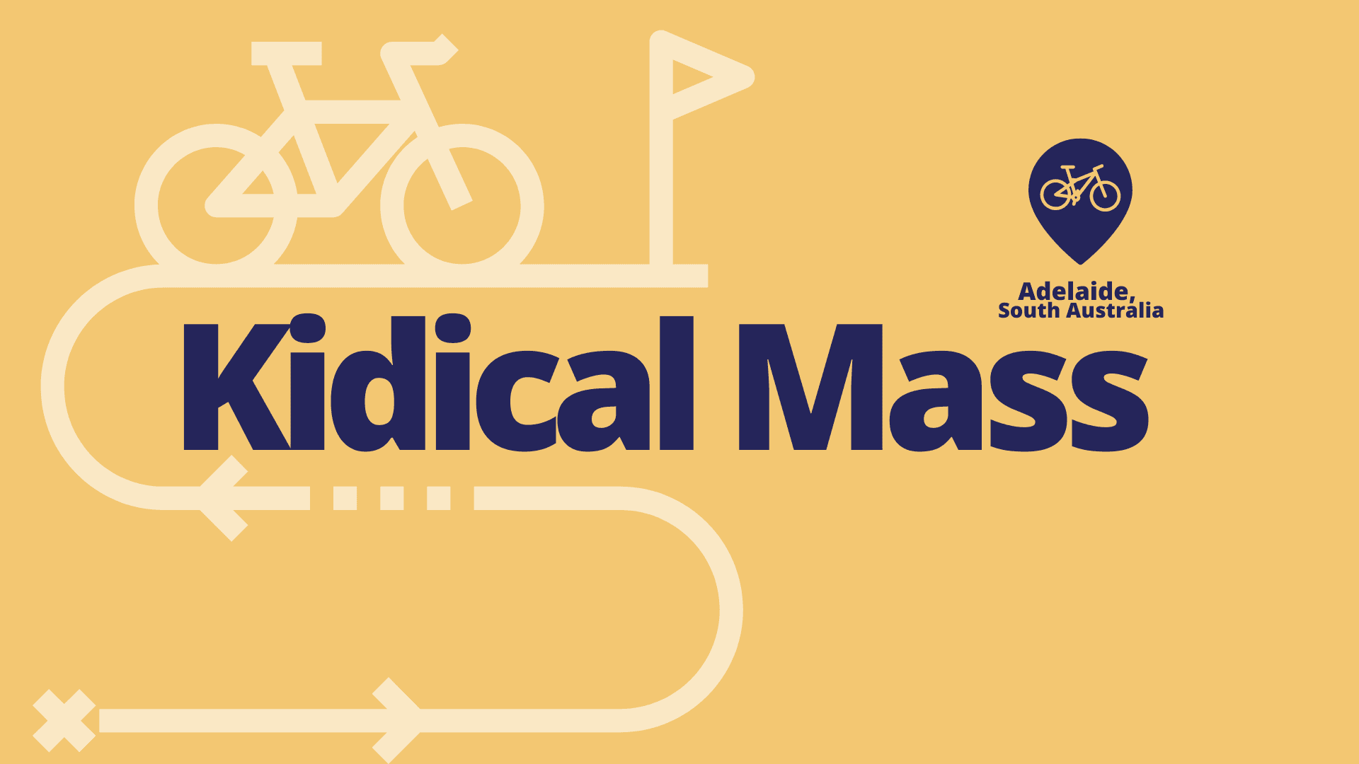 Kidical Mass Adelaide logo